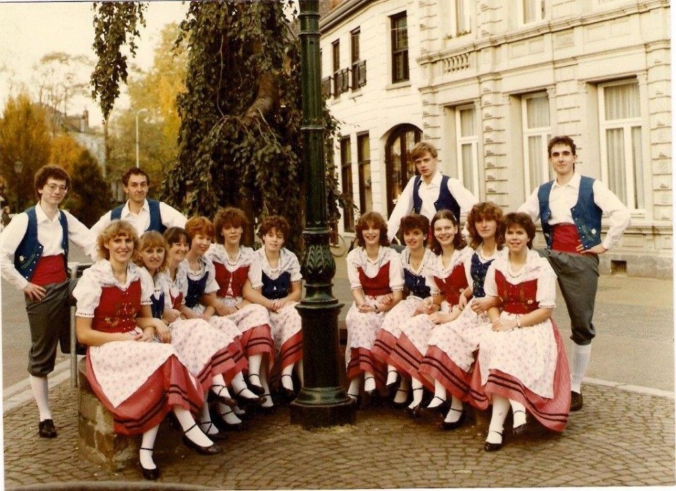 Oudhollandse kleding dansschool 