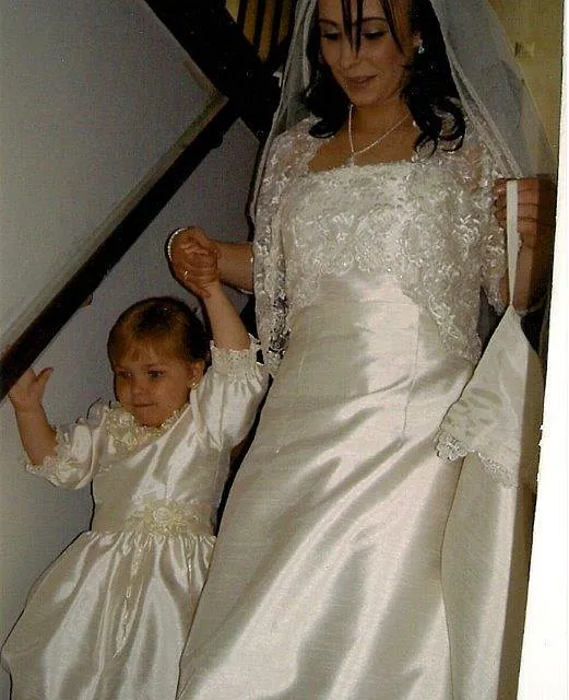 Feestelijke bruidsjurk